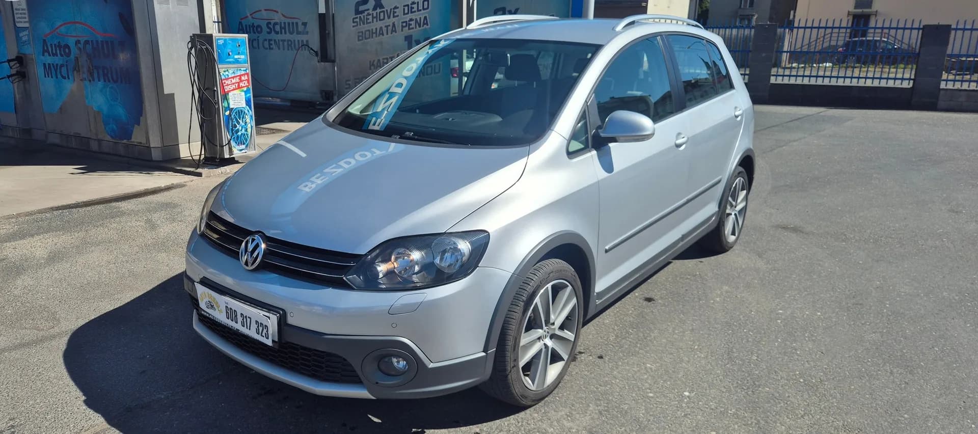 Volkswagen Golf Plus, stříbrná metalíza