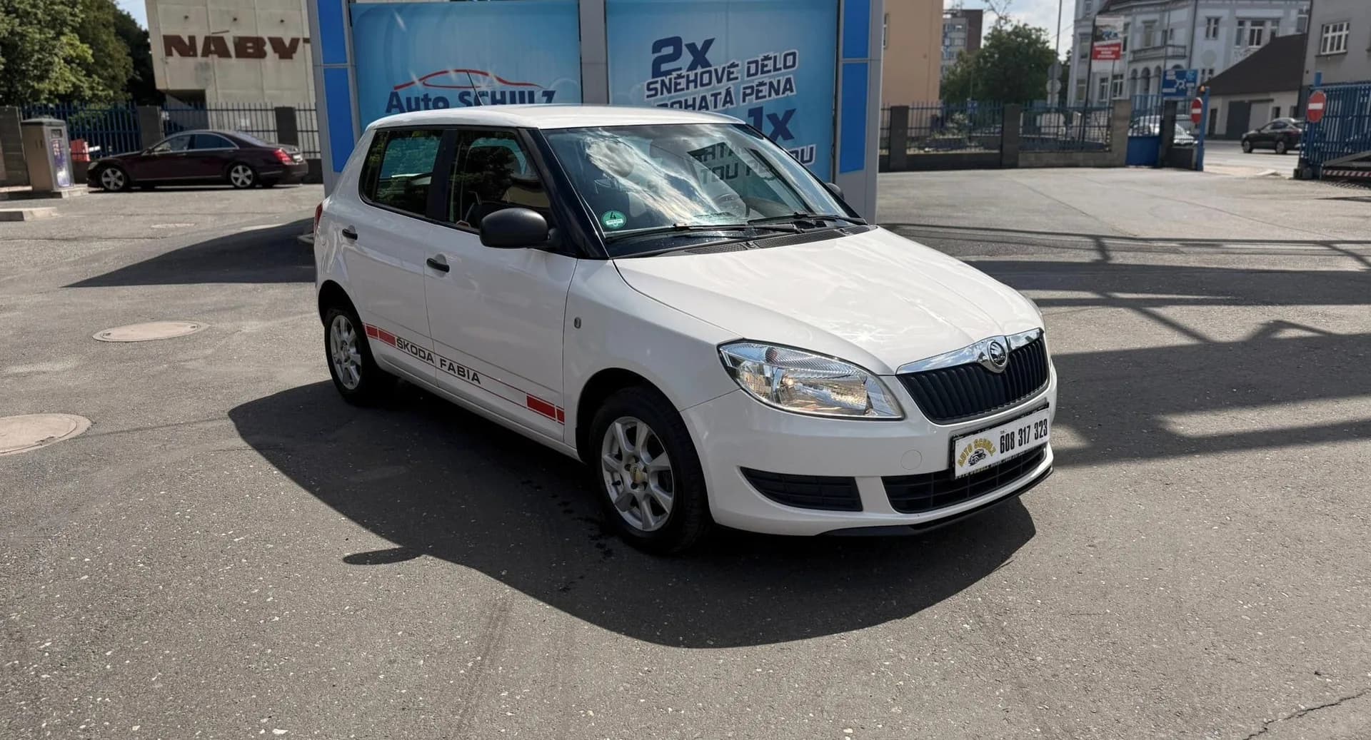 Škoda Fabia, bílá