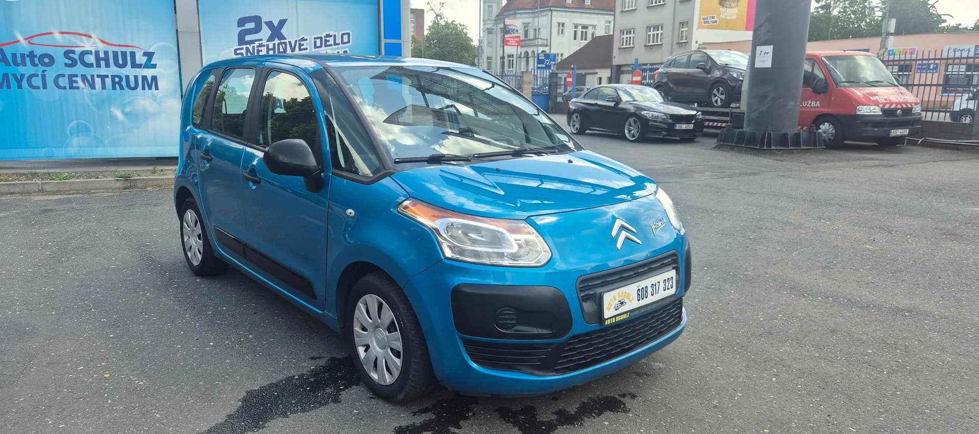 Citroën C3 Picasso, modrá metalíza