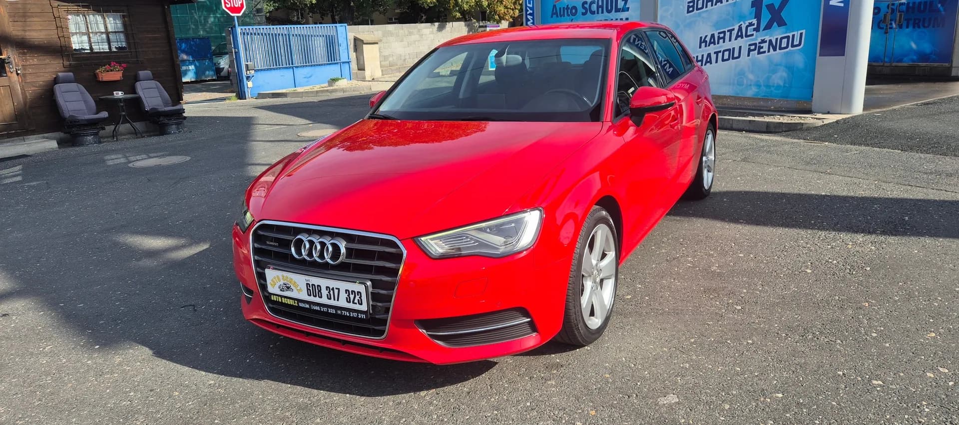 Audi A3, červená pastelová – fotografie 3