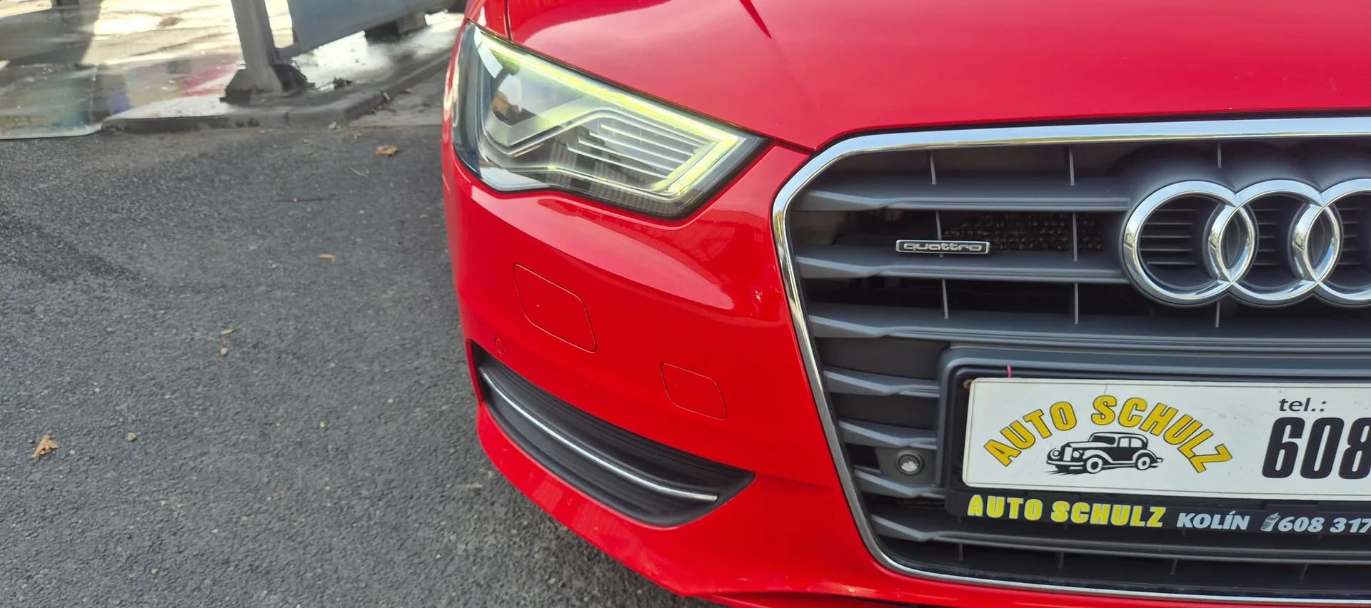 Audi A3, červená pastelová – fotografie 12